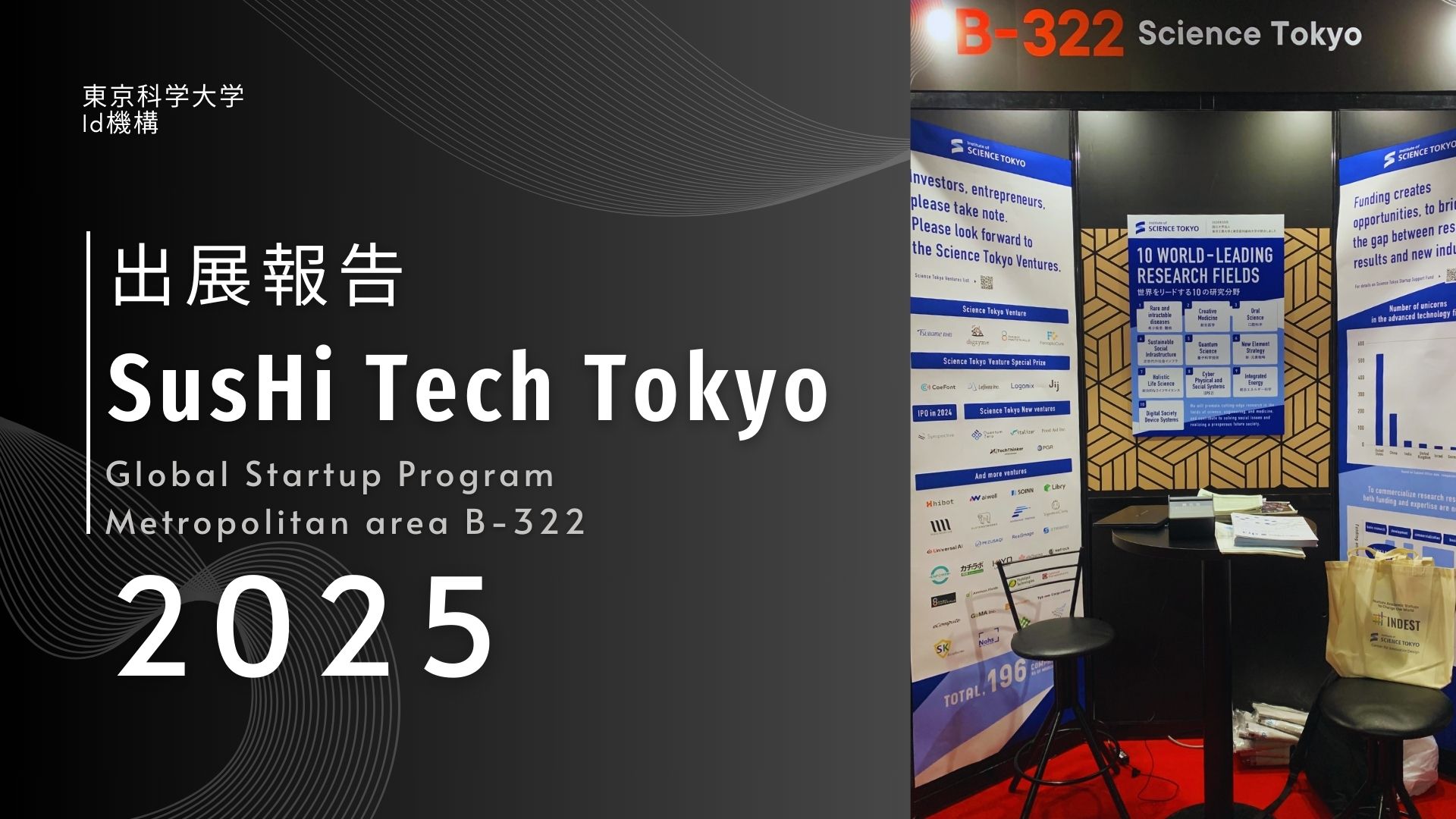 【出展報告（5/8-10）】SusHi Tech Tokyo 2025