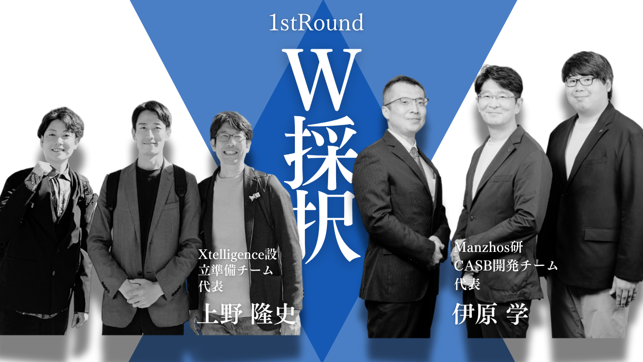 伊原教授・上野教授が「1st Round」最終審査でW採択